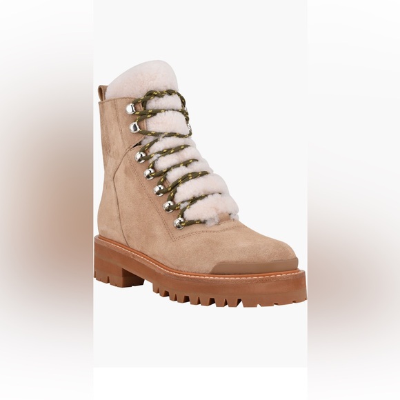 Marc Fisher LTD Izzie Genuine Shearling Boot - Picture 1 of 6